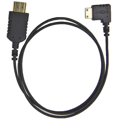 Camera Motion Research UFAR90C30 Thin Right-Angle Mini-HDMI to HDMI Cable (31")