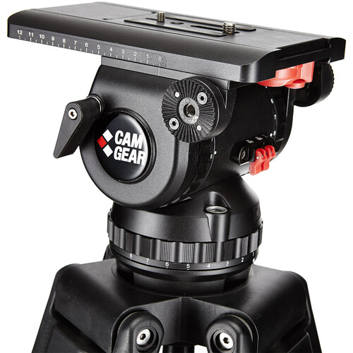 Camgear V25P Fluid Head (100mm)