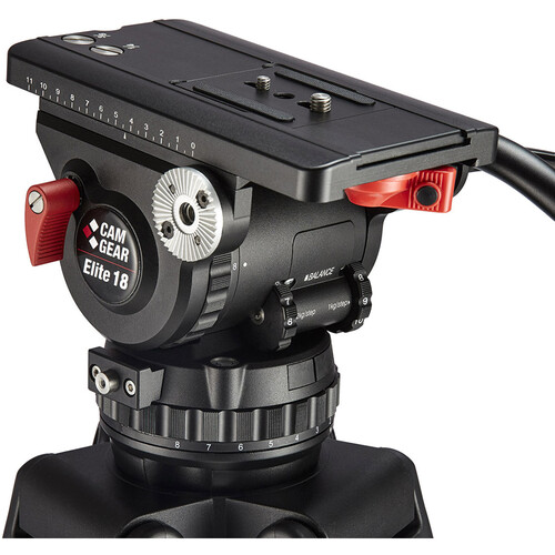Camgear Elite 18 Fluid Head (100mm)