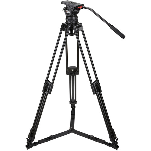 Camgear V12 AL Fluid Head & Aluminum Tripod Kit (100mm)