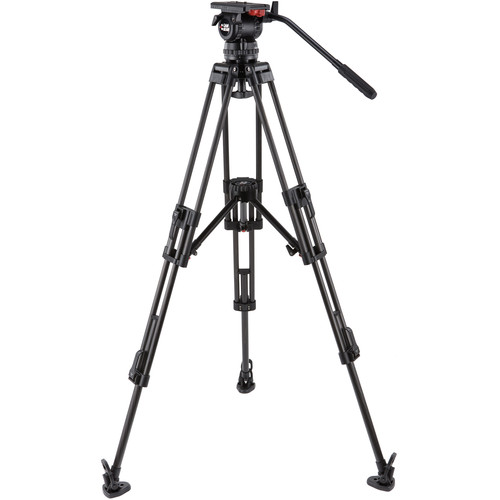 Camgear V12 CF MLS100 Fluid Head & Carbon Fiber Tripod Kit (100mm)