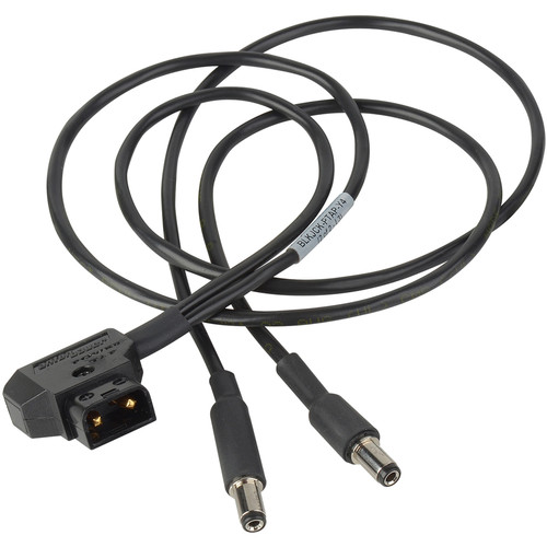 Camplex BLACKJACK DC 2.5mm & 2.1mm Plug to P-TAP Y-Cable (4')