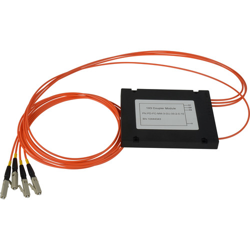 Camplex Multimode LC Fiber Optic 1x3 Splitter Cable (3')