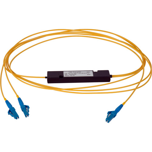 Camplex Singlemode LC Fiber Optic 1x2 Splitter Cable (1')
