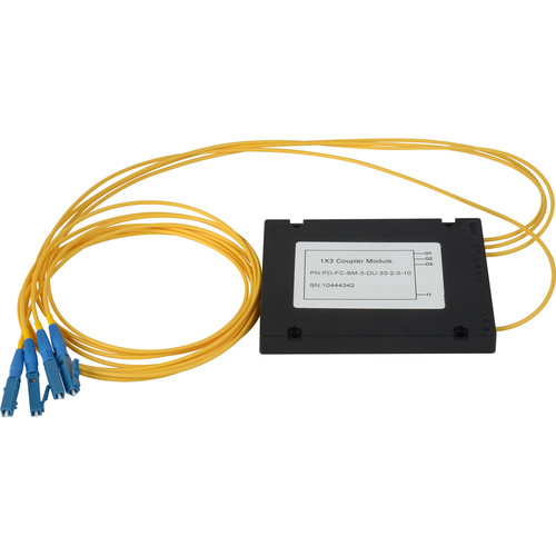 Camplex Singlemode LC Fiber Optic 1x3 Splitter Cable (3')