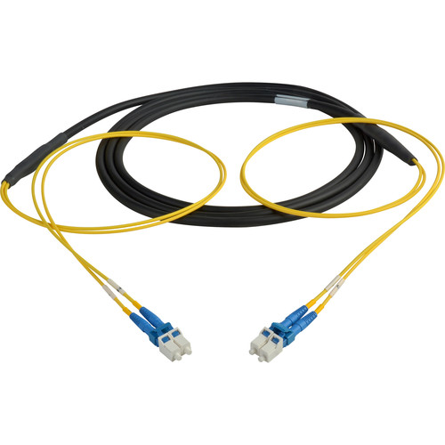 Camplex Two-Channel LC Single-Mode Fiber Optic Tactical Snake (10')