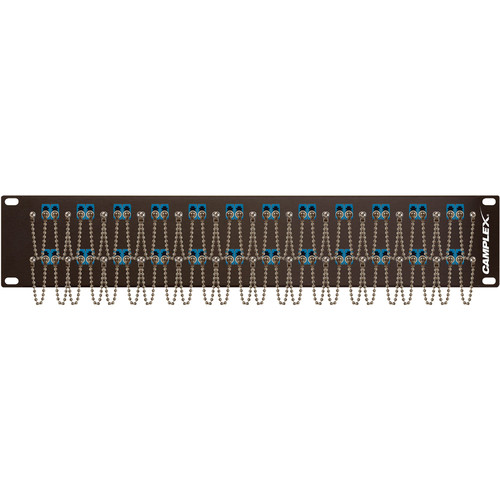 Camplex 24-Port LC Duplex Singlemode Feed-Thru Panel