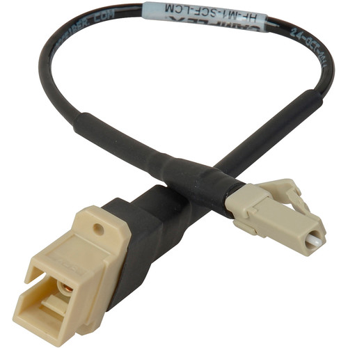 Camplex SC Female to LC Male OM1 Multimode Fiber Tactical Adapter Cable (6")