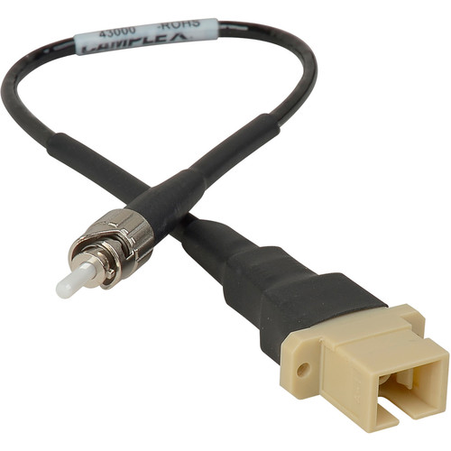 Camplex SC Female to ST Male OM1 Multimode Fiber Tactical Adapter Cable (6")