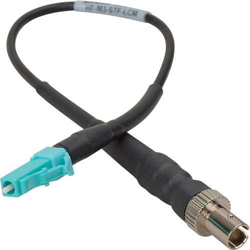 Camplex ST Female to LC Male OM3 Multimode Fiber Tactical Adapter Cable (6")