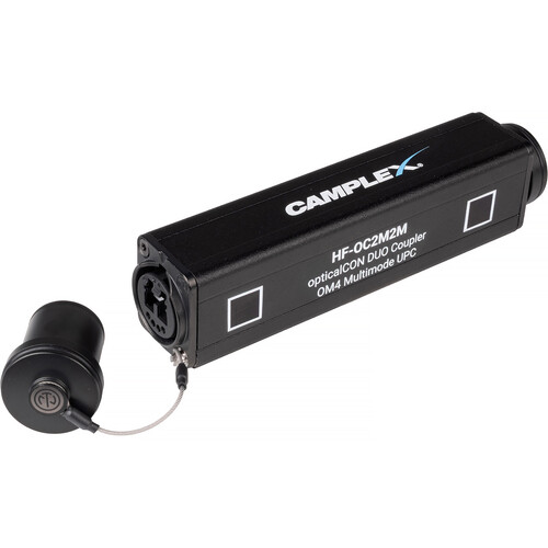 Camplex opticalCON DUO to DUO UPC Multi-Mode In-Line Coupler