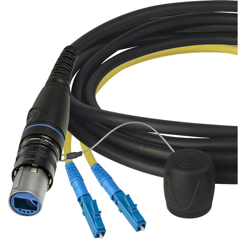 Camplex opticalCON DUO to Duplex LC Single Mode Fiber Optic Breakout (656')