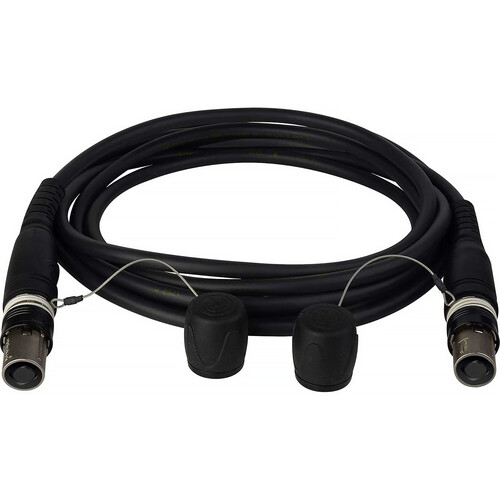 Camplex opticalCON QUAD to QUAD OM4 Multi-Mode Fiber Optic Tactical Snake (10')