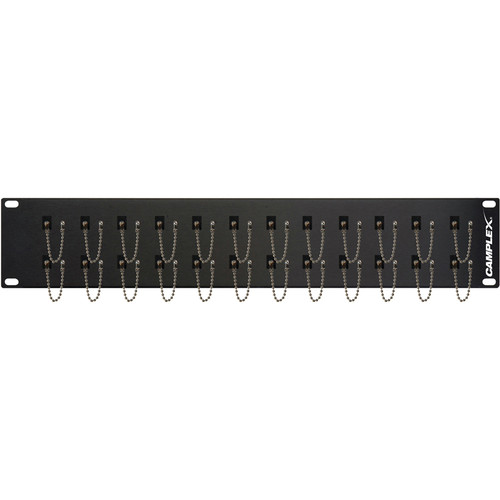 Camplex 24-Port SC Simplex Multimode Feed-Thru Panel