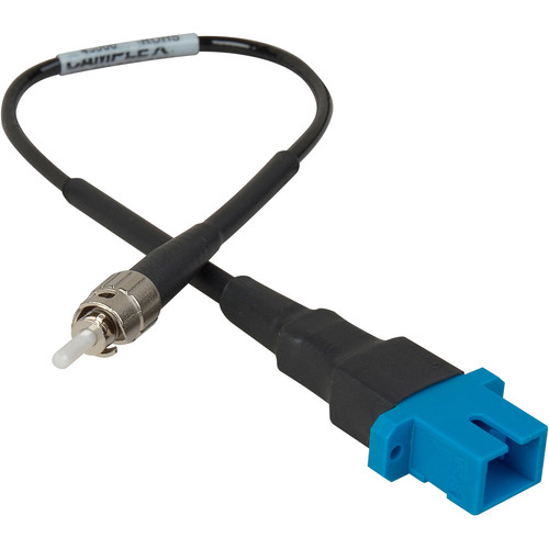 Camplex SC Female to ST Male Singlemode Fiber Tactical Adapter Cable (6")