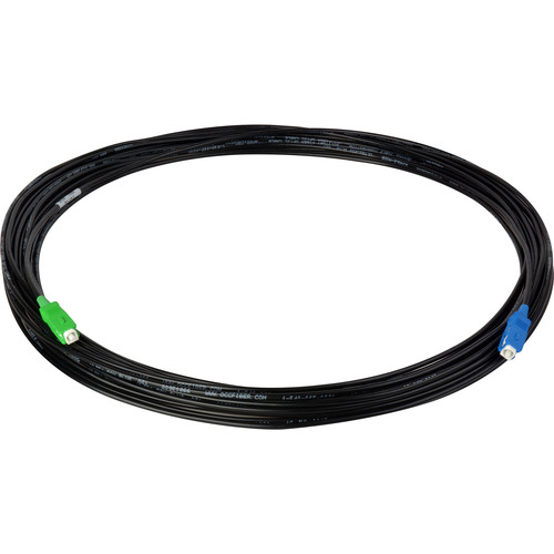 Camplex TAC1 Simplex Singlemode APC SC to UPC SC Fiber Optic Tactical Cable (100')