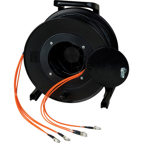 Camplex OM1 12-Ch Multimode Tactical Fiber LC Snake Cable Reel (2000')