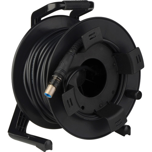 Camplex opticalCON DUO Single-Mode Fiber Tactical Cable Reel (100')