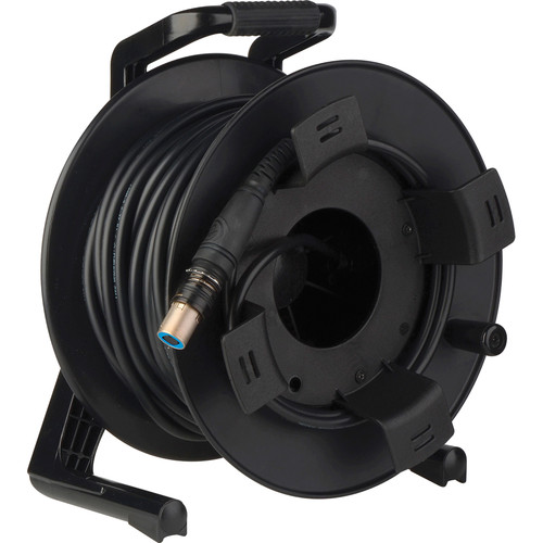 Camplex opticalCON QUAD Multimode X-TREME Fiber Tactical Snake Cable & Reel (150')