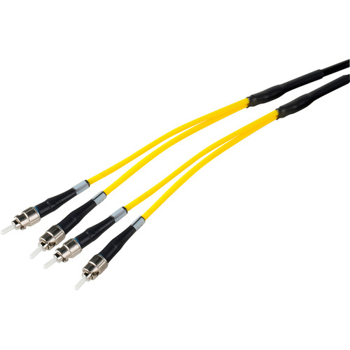 Camplex 2-Channel LC Single-Mode Fiber Tactical Snake Cable (10')