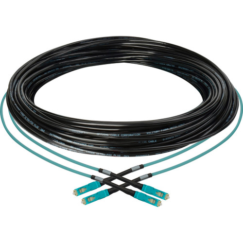 Camplex Two-Channel SC Multimode OM3 Fiber Optic Snake (150')
