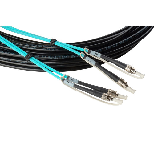 Camplex Two-Channel ST Multimode OM3 Fiber Optic Snake (10')