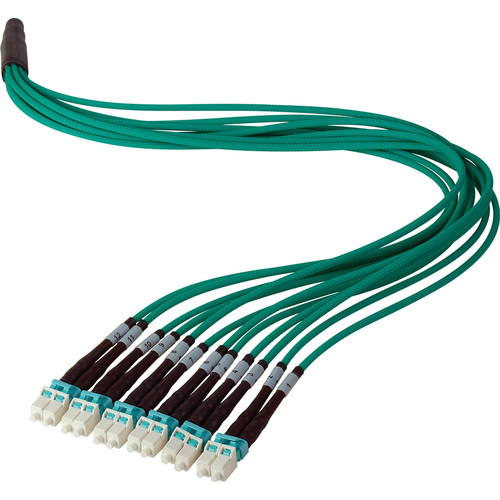 Camplex 12-Ch OM3 Multimode Plenum Fiber LC Cable (100 ft)