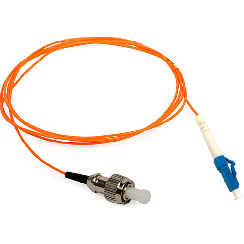 Camplex Duplex ST to Duplex LC Multimode Fiber Optic Patch Cable (32.8', Orange)