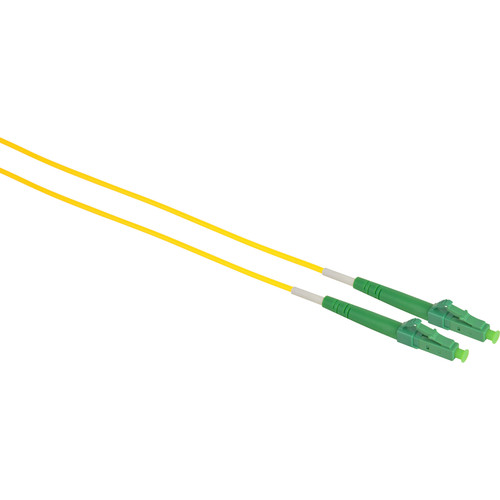 Camplex Simplex APC SC to APC SC Singlemode 9u/125u Fiber Optic Patch Cable (16.4',Yellow)