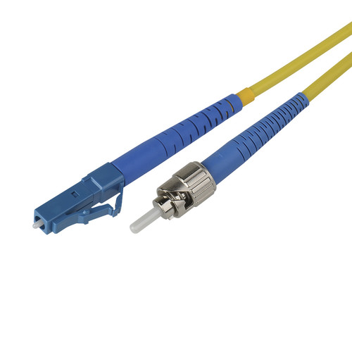 Camplex Simplex ST to LC Singlemode Fiber Optic Patch Cable (6.6', Yellow)