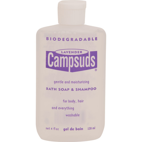 Campsuds Bath Soap & Shampoo Formula (4 oz, Lavender)