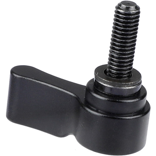 CAMVATE Ratcheting M5 Thumb-Lever Screw (0.6", Black)