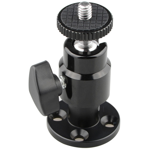 CAMVATE 1/4"-20 Mini Ball Head Wall/Ceiling Mount for Surveillance Camera