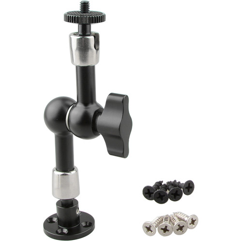 CAMVATE Magic Arm with 1/4"-20 Ball Head & Wall Mount (7")
