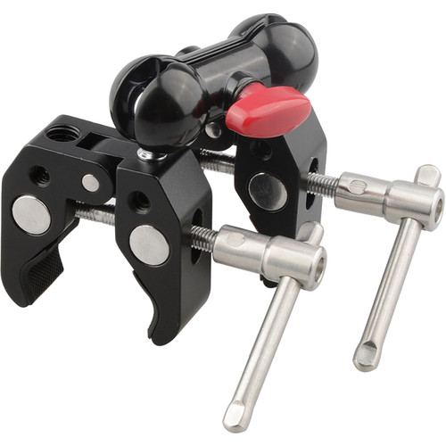 CAMVATE Articulating Magic Arm with Swivel Ball Heads & Two Super Clamps