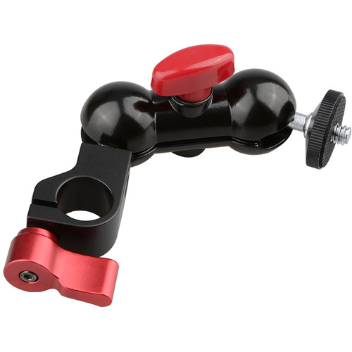 CAMVATE Single-Rod Clamp with 360° Swivel Ball Head Mount