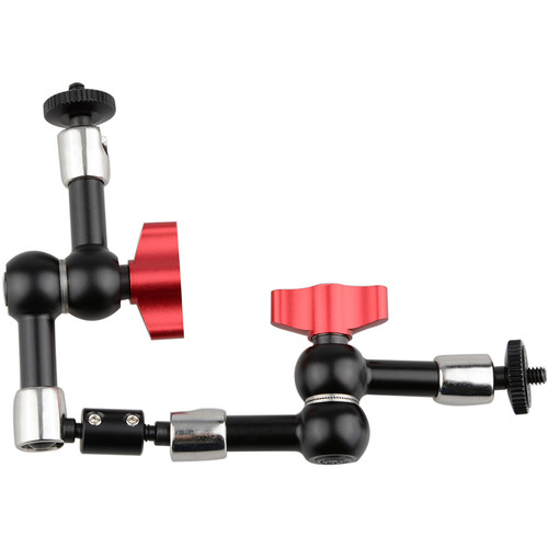 CAMVATE 360° Extension Arm with Dual Ball Heads & 1/4"-20 Screws (11")