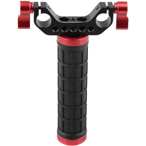 CAMVATE Single Mid-Handle Handheld Camera Stabilizer Hand Grip with Stabilizer Rod Clamp