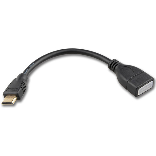 CAMVATE Mini HDMI Type-C Male to HDMI Type-A Female Adapter Cable (6")