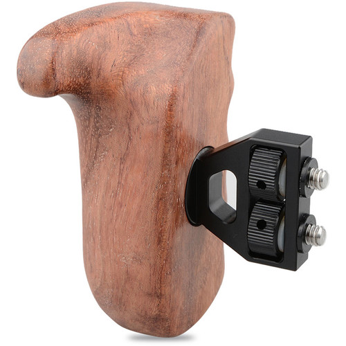 CAMVATE Wooden Handgrip for DSLR Camera Cage (Left Hand)