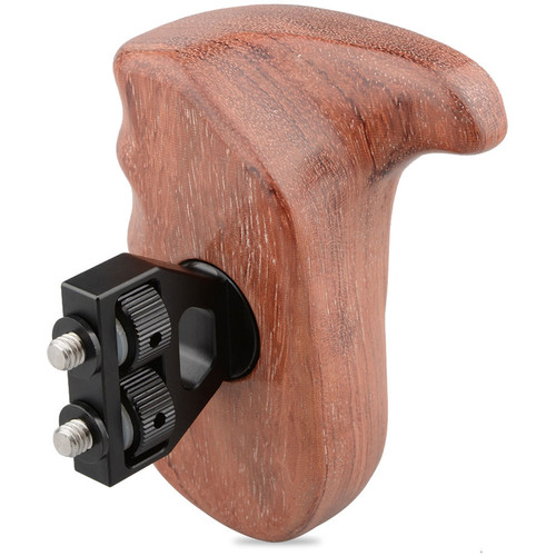 CAMVATE Wooden Handgrip for DSLR Camera Cage (Right Hand)