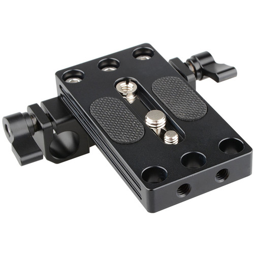 CAMVATE Quick Release Baseplate Riser with 15mm Railblock