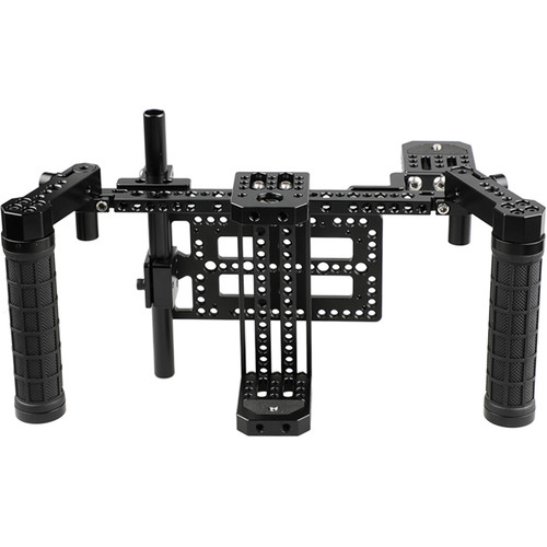CAMVATE Director's Monitor Cage Kit with Adjustable Rack