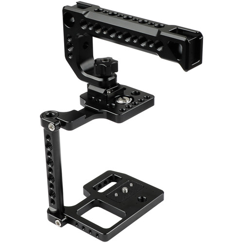 CAMVATE Professional Half Cage with Aluminum Top Handle for Blackmagic Pocket Cinema 4K Camera