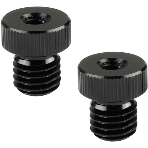 CAMVATE M12 Male to 1/4"-20 Female 15mm Rod Plugs (2-Pack)