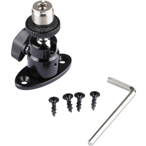CAMVATE Adjustable Wallmount with 5/8"-27 Mini Ball Head for Microphones