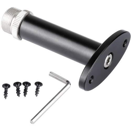 CAMVATE Wallmount Bracket with 1/4"-20 Female to 5/8"-27 Male Mic Screw