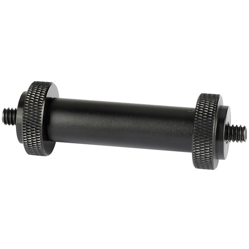 CAMVATE 15mm Micro Rod with Two 1/4"-20 Threads & Two Male Adapters (2")