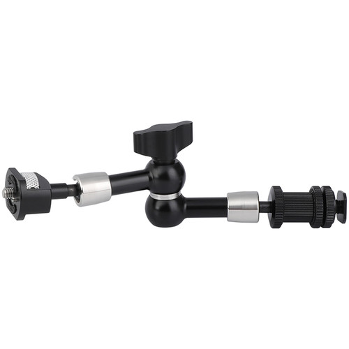 CAMVATE Articulating Magic Arm with 1/4"-20 Screws & Shoe Adapter Mount (7")