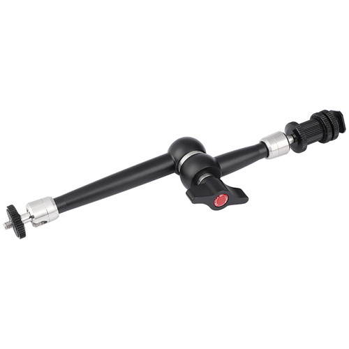 CAMVATE Heavy-Duty Magic Arm with Shoe Adapter (9", Black Lever)